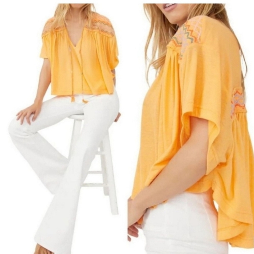 FREE PEOPLE Summer Blouse